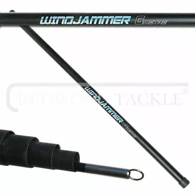 £10.76 • Buy Windjammer Telescopic Windsock Flag Pole & Ground Stake Caravan/Festival/Camping