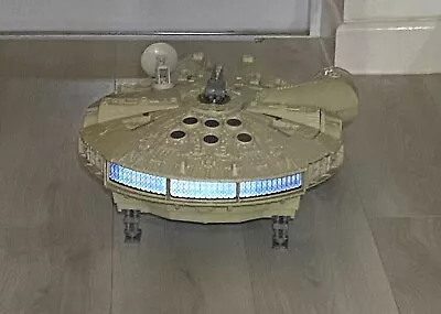 Set Of 3 BLUE REFLECTIVE Booster Stickers For Vintage Millennium Falcon. • £3.50