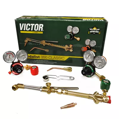 Victor 0384-2698 Victor Medalist G350 Classic HD Cutting Torch Outfit CGA • $425.99