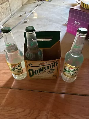 Mtn Dew Dewshine 3 Full Bottles Plus Carton Read Desc • $35