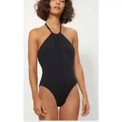 MARA HOFFMAN Dominique Black One Piece Size XL • $75