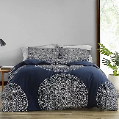 Marimekko Comforter Set Smooth Cotton Percale Bedding With Matching Sham Med... • $309.39