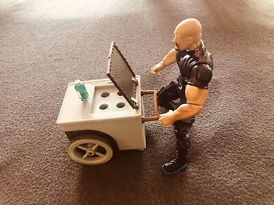 WWF-WWE Stone Cold With Vending Cart • $12