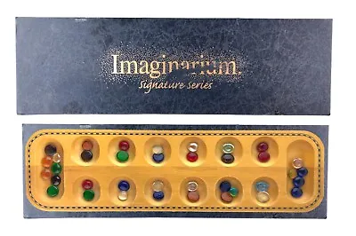 Imaginarium Signature Series Hardwood Mancala Board Game With Stones • $24.99