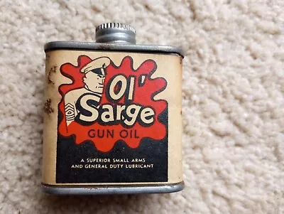 Ol’ Sarge Gun Oil-Vintage Collectible • $30