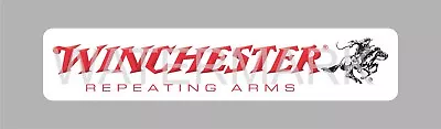 Winchester Bumper Sticker For Toolbox Welder Mancave Beer Fridge Etc • $5.50