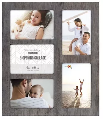 Malden 955C Gray Linear Collage Frame • $24.95