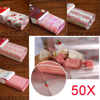 £8.35 • Buy 50PCS Wax Paper Food Wrapping Greaseproof Paper Cake Soap Packaging Paper New