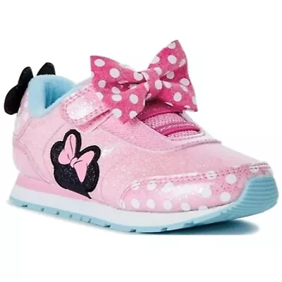 Disney MINNIE MOUSE Little Girl's Size 11 SNEAKERS Sparkly ~ New With Tags • $9.99