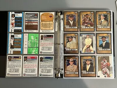 Huge Lot Vintage Basketball Cards / Binder Of +100 Rookie Cards And Inserts • $249