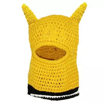 BomHCS Funny Balaclava Monster Hollow Cosplay Caps Halloween Horns Hat • $9.99