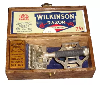 Vintage Wilkinson Sword Razor - Empire Model - With Original  Box • $100