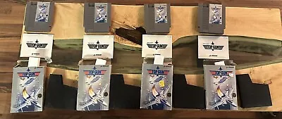 Lot Of 4 Top Gun (Nintendo Entertainment System 1987) Complete CIB (no Inserts) • $69