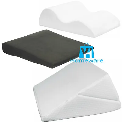 £18.99 • Buy New Comfort Memory Foam Leg Back Seat Chair Cushion Therapy Bed Wedge Pill