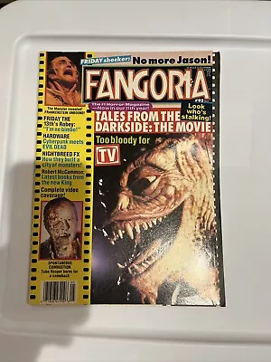 Fangoria Magazine #92 Tales From The Darkside Friday The 13th Nightbreed 1990 • £10.53