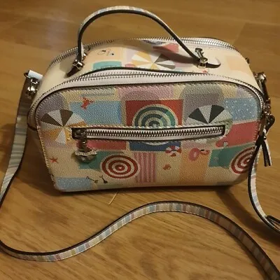 PARFOIS Handbag Cross Body Beach Mermaid Adjustable Long Bag Stripe Top Handle • £19.95