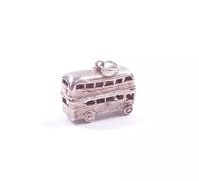 Vintage Silver Charm London Bus Double Decker 925 Sterling 4.2g  • £20
