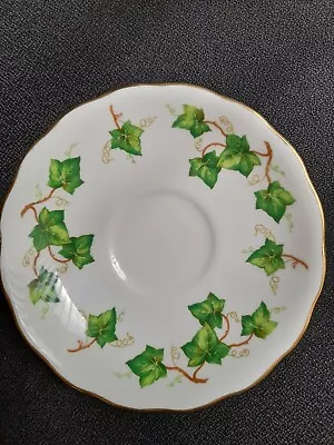 Colclough Ivy Leaf Pattern Bone China Saucer 5.5  • £2.25