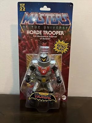 Mattel Masters Of The Universe Retro Horde Trooper Action Figure - MOSC • $25