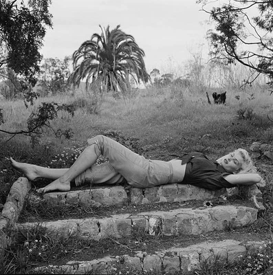 $9 • Buy Actress Irish Mccalla Poses At Home In LA 1956 OLD PHOTO 24