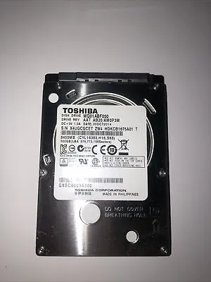 Toshiba 500GB Internal 5400 RPM 6.35 Cm 2.5  MQ01ABF050 7mm Slim Mobile HDD • £7.99