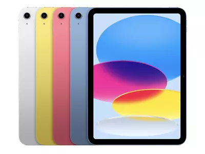 🅽🅴🆆 Apple IPad 10th Generation 10.9  64GB/256GB Wi-Fi Tablet (All Colors) • $369.98