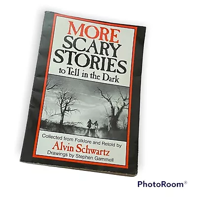 Vintage More Scary Stories To Tell In The Dark Alvin Schwartz Childrens Book • $8