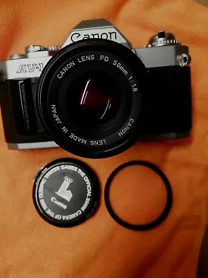 Canon Av1 Camera And A 50mm 1.8 • £80