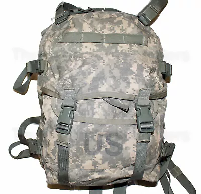 US Army ACU ASSAULT PACK 3 Day Backpack W/ Stiffener MOLLE USGI Military VGC • $28.01