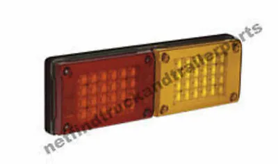 $226.27 • Buy LED Lighting - LED Jumbo Double Combination Lamp (Red/Amber) Truck & Trailer 