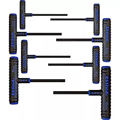 Eklind 64608 Power-T Handle Hex Key Allen Wrench - 8pc Set Metric MM Sizes 2-10 • $39.51