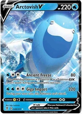 $2.99 • Buy Pokémon TCG Arctovish V Evolving Skies 048/203 Holo Ultra Rare