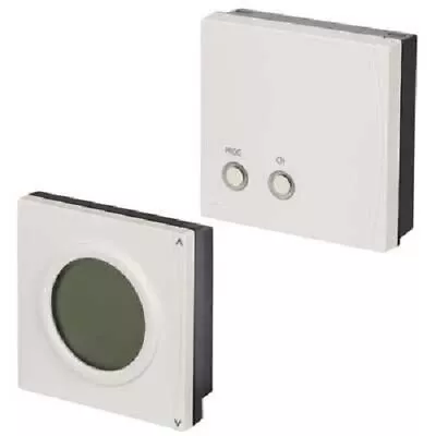 Danfoss RET2000B-RF+RX1S Digital Room Thermostat And Single Channel Receiver • £59.99