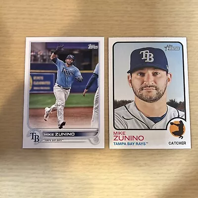 Mike Zunino 2card Tampa Bay Rays Lot.RefBB • $2.85