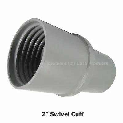 Vacuum Hose End Reducer Cuff 2  To 1-1/2  | Tool For Wet/Dry Shop Vac Mr Nozzle • $14.95