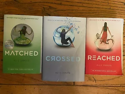 Matched/ Crossed/ Reached Ally Condie Trilogy Ya Dystopian Very Good • $17.99