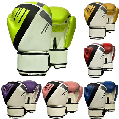 New Professional Boxing Gloves Sparring Glove Punch Bag Training MMA Mitts UK • £9.95