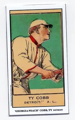 Ty Cobb T206 1921 W551 Baseball Cards Classics Signatures Trading Card Aceo • $10