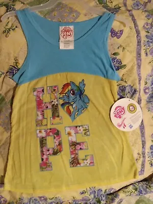 My Little Pony Rainbow Dash Girl Sleeveless Shirt S (6/6x) • $5.99