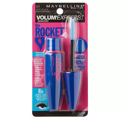 Maybelline New York Volum' Express The Rocket Mascara. Very Black [411]. 0.3 Oz • $9.99