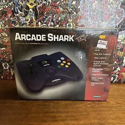 Brand New - Interact Arcade Shark Joystick - Nintendo 64 N64 - SEALED • $224.95