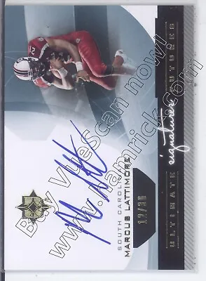 Marcus Lattimore Rc Rookie Draft Auto Autograph Carolina Gamecocks College #/30 • $14.99