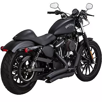 VANCE & HINES 46367 Black Big Radius Exhaust System For Sportster 14-22 • $1149.99