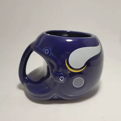 Minnesota Vikings Football Helmet 3D Ceramic Coffee Mug NFL Sport • $13.50