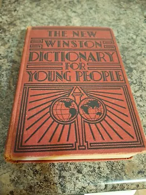 Vintage The New Winston Dictionary For Young People 1946 • $4.99