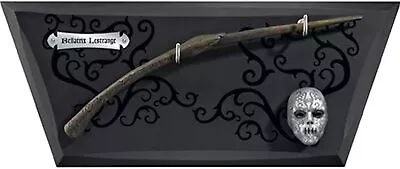 The Noble Collection Bellatrix Wand With Wall Display & Mini Mask • $92.37