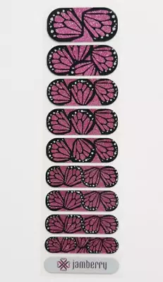 Jamberry Butterfly Kisses Half Sheet Nail Wrap • $3.50