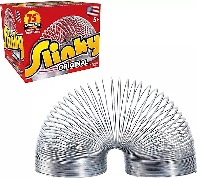 The Original Slinky Walking Spring Toy Metal Slinky Fidget Toys Party Favors • $5.75