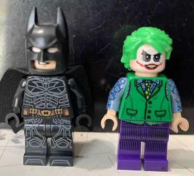 NEW LEGO DC Super Heroes Minifigure Batman & Joker Dark Knight 76240 Sh791 Sh792 • $128.47