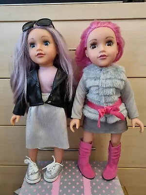 Chad Valley DesignAFriend Dolls X 2 - Elsie & Rosie Dolls. • £9.99